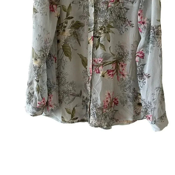 Floral Print Women's Top - Picture 5 of 15